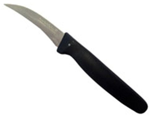 Ilsa spelucchino con lama curva cm 6,5 in acciaio inox temperato
