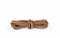 Kaps Leather Laces, lacets de bottes en cuir de qualité 100% véritable, fabriqués en Europe (140 cm - 55 pouces - 8 à 10 paires d'oeillets / 36 - natürliche farbe)