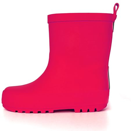 Druppies Jungen Unisex Kinder Regenstiefel Gummistiefel, Rot (Fire Red 050), 23 EU
