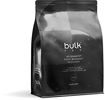 Bulk Post-Entreno Todo en Uno AFTERMATH, Aislado de proteína de suero de leche todo en uno, Helado De Vainilla, 2.1kg, 30 Dosis