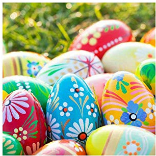 Paper + Design GmbH tabletop Vibrant Eggs Ostern Motivservietten 33x33cm 20 Stück