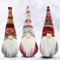 Weihnachtswichtel (3 Stk) - 31 x 13,5 cm Wichtel Figuren Nikolaus aus Plüsch Kantenhocker Weihnachts Zwerg Tischdeko Weihnachten - Schwedische Wichtel Puppe Dekofigur für Kamin, Weihnachtsdeko