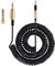 weishan Coiled Audio Cable Replacement for Audio-Technica ATH-M50X, ATH-M40X, ATH-M70X Gaming Headphones, 2.5mm to 3.5mm Extension Aux Cord Wire 5ft to 16ft, Gold