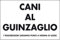 NEW CARTELLO SEGNALETICO - Cani al GUINZAGLIO - Adesivo Extra Resistente, Pannello in Forex, Pannello In Alluminio (PANNELLO IN ALLUMINIO 20X31 CM)