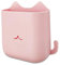 BOKIOESDE Remote Control Holder Wall Mounted Controller Storage Box Decor Multifunctional Mobile Phone Organizer Container, pink red