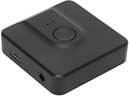 Bluetooth 5.0 Transmitter and Receiver,2 in 1 Wireless Bluetooth Adapter,Multifunction Audio Car Adapter for TV PC MP3 Player Home Theater