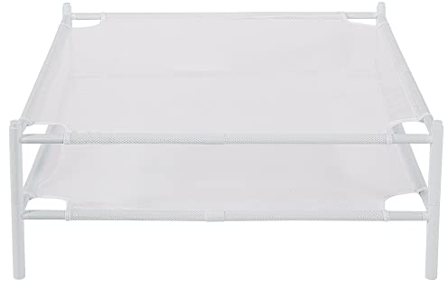 STO STO Pullover-Trockenständer, stapelbar, Netzstoff, Wäscheständer für Pullover, Socken, Spielzeug, Weiß, 2 Stück