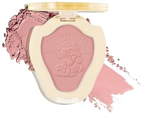 Boobeen Multi Palette - Palette Bronzer Highlighter Blush, Palette trucco in polvere pressata Blush Contour Highlighter, cosmetici di bellezza opachi sfumabili