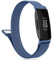 Vancle für Fitbit Inspire 2 Armband Metall/Fitbit Inspire Armband,Metall Mesh Edelstahl Ersatzarmband Uhrenarmband für Fitbit Inspire HR/Fitbit Ace 2 Damen Herren (S, Navy blau)