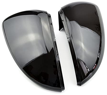 WEINUANXIN Coque rétroviseur extérieur pour V&W p&assat Coccinelle J&etta CC EOS S&CIROCCO 2009-2018 Couvercle De Rétroviseur Latéral De Voiture Capuchons De Vue Arrière
