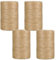 Elepl 400 M Corde de Jute Brune 1.5 mm D'épaisseur Cordelette de Jute Marron 2 Pli Corde Chanvre Solide pour Outillage de Jardin Emballage Cadeau Bricolage Arts Créatifs Artisanat