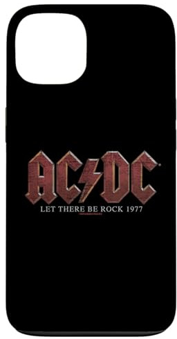 AC/DC Let There Be Rock 1977 Titeltext Hülle für iPhone 13