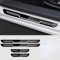 4 Stück Auto Edelstahl Einstiegsleisten Schutz für Honda ZR-V 2022 2023 2024 2025, Edelstahl Aufkleber Kantenschutz Styling Tuning Zubehör(Black)