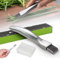 Edelstahlmesser Gemüseschneider, 2024 Edelstahlmesser für gehackte Frühlingszwiebeln, Zerkleinerung Cutter Shredder Messer Haushalt Multifunktionale Food Slicer Gadget (1pc)