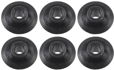 Ruota di ricambio per tagliatubi in acciaio al manganese, ultra sottile, 33,5 x 18 x 9 mm, 6 pezzi