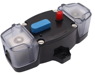 PEGGMZYX Disjoncteur 50A 60A 80A 100A 150A 200A 250A 300A 12-48VDC disjoncteur à fusible avec Protection de Puissance(100A)