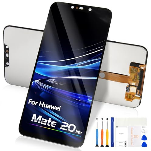 Reparo Reemplazo de pantalla para Huawei Mate 20 Lite para Huawei Mate 20 Lite SNE-LX1, SNE-LX2, SNE-LX3 pantalla táctil LCD pantalla táctil de cristal de repuesto digitalizador con herramienta (negro
