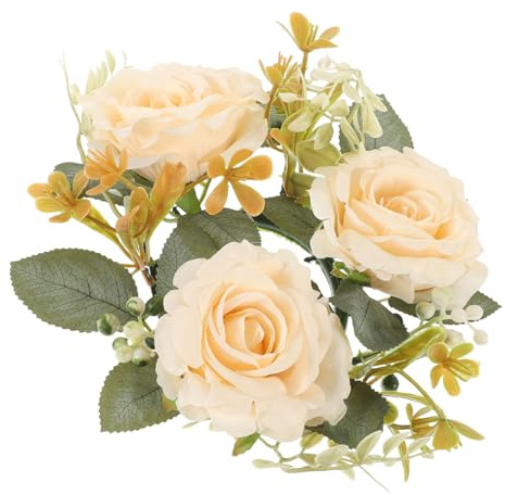 Ipetboom Boho Kranz Aus Kunstblumen Für Kerzen Künstlicher Blumenkranz Als Tischdeko Blumenmittelstücke Für Hochzeitsparty Und Geburtstagsdekoration