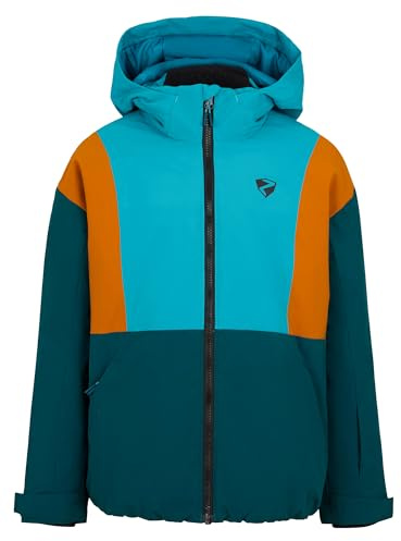 Ziener Jungen Abbe-z Ski-Jacke/Winterjacke | warm, atmungsaktiv, wasserdicht (1er Pack)