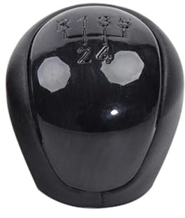 5-Gang-Schaltknauf, Kompatibel Mit Kia Ceed Cerato Rio, 2-Stick-Hebel, Kopfball, Manuell, Kompatibel Mit Hyundai I30 Elantra Touring 2008(Black)