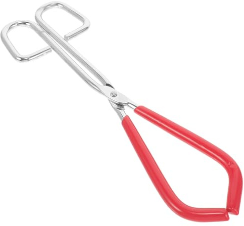 JOYOFREELY Portable Flask Clamp for Laboratory with Strong Clamp Force, Iron Test Tube Holder Clip Suitable for Laboratory Work and Classes, Sturdy Science Equipment