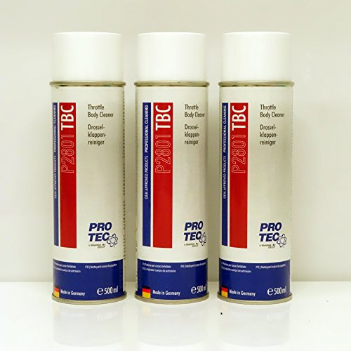 3er SET PRO TEC Drosselklappen Reiniger 500ml P2801