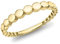 CARISSIMA Damen-Ring Small Heart Band - Size L 375 Gelbgold Gr. 52 (16.6) - 1.48.8530