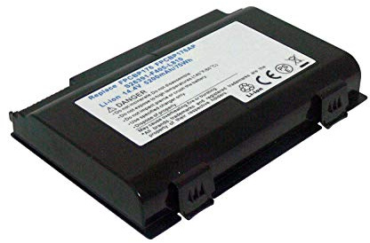 PowerSmart® 5200mAh Li-Ion 14,40V Akku für Fujitsu LifeBook A6230, LifeBook E8420E, Lifebook E8420, FPCBP251, S26391-F518-L200, FPCBP176, FPCBP233