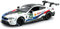 Turbo Challenge - BMW M8 GTE 24H VON LE Mans - Druckguss - 029077-1/32 - Reibungsauto - Weiß - Metall - Kinderspielzeug - Geschenk - Miniatur - Ab 4 Jahren