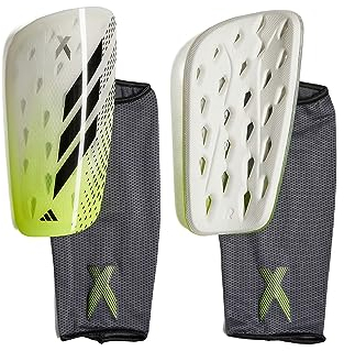 adidas IA0841 X SG LGE Shin guards Unisex Adult white/black/lucid lemon Größe S