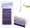 Natuhana YY Extensión de Pestañas Pelo a Pelo 0.07mm D Rizado 8-14mm Y Lash Prefabricado Wispy Volumen Ruso Clover Profesional Eyelash(Negro+Morado; 0,07, D,8-14mm)