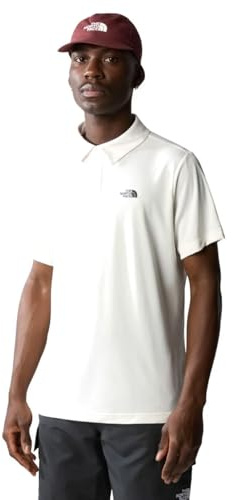 The North Face Tanken Polo Shirt White Dune L