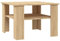 Myheimly Couchtisch Beistelltisch Wohnzimmertisch Kaffeetisch Sofatisch Tisch Telefontisch Sonoma-Eiche 60x60x42 cm Holzwerkstoff