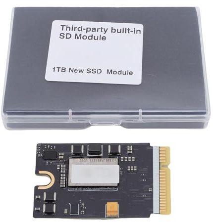 FTVOGUE Aggiorna Modulo SSD Mini M4, 1TB, Disco Rigido Interno Ibrido, Compatibile con M4 Mini M4 PRO, Interfaccia eSATA, velocità Lettura 3000Mb/s, Scrittura 3500Mb/s, PCB