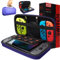Orzly Estuche de Transporte Compatible con Switch y New Switch OLED Console - Azul Estuche Protector Duro portátil de Viaje Estuche con Bols