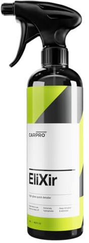 CarPro Elixir Quick Detailer - 500ml - Quick Detail Provides a Fast Layer of Depth, Gloss, and Hydrophobic Energy