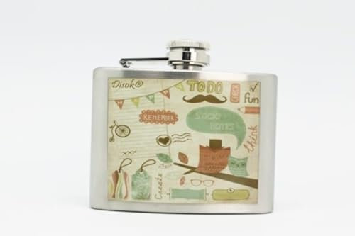 CAPRILO Lote de15 Estupendas Petacas de Metal Retro. Complementos. Regalos Originales. Detalles de Bodas y Eventos.DK