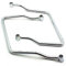 Universal Motorrad Satteltasche Unterstützung Bar Halterung für Kawasaki Honda Yamaha Suzuki Harley (235mm)