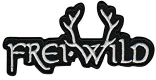 SigitasTrading Freiwild Silver Aufnäher Besticktes Patch zum Aufbügeln Applique