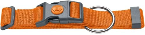 HUNTER Halsung London Vario Basic | Orange | Größe 39-64/L-XL | mit Sicherheitsverschluss | weich & flexibel | reißfest & schnelltrocknend | pflegeleicht & formstabil | ideal für Alltag & Abenteuer