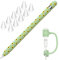 NIUTRENDZ Sonnenblume Hülle für Apple Pencil Schutzhülle Silikon Ipad Pencil Case Apple Pencil Zubehör Apple Pencil Deckel (Sonnenblume+Avocadogrün, Apple Pencil 1st)