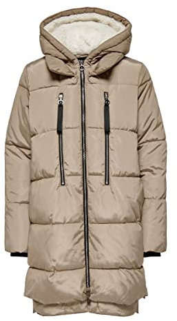 ONLY Femme Onlnora Long Puffer Coat Cc Otw Veste, Vaisselle, XS EU