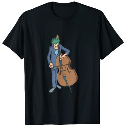 Kontrabassspieler Rockabilly T-Shirt