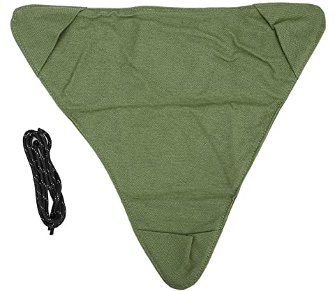 BOROCO Dreibein-Campinghocker Oxford-Stoff, klappbarer Campingstuhl mit Stahlrohr für Outdoor-Camping, Wandern, Angeln, Picknick, Grillen, Reisen(grün)