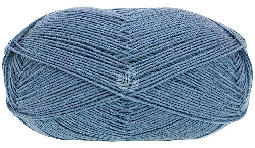 LANA GROSSA Meilenweit 100 Merino extrafine | Hochwertiges Sockengarn, waschmaschinenfest | Handstrickgarn aus 75% Schurwolle & 25% Polyamid | 100g Wolle, Stricken & Häkeln | 420m Garn FB2428