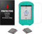 Chooee 4D Silicone case for Garmin Edge 530 Anti Drop Protective Cover with Screen Protector Blue