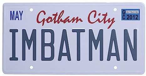 FANATTIK Batman - IM Batman - Plaque Métal