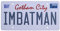 FANATTIK Batman - IM Batman - Plaque Métal