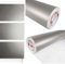 DecoMeister Papel Decorativo Adhesivo Para Muebles Plata Mate Lámina Para Forrar Puerta Armario Vinilo Autoadhesivo Impermeable Para Exterior Mesa Encimera Pegatina Para Cocina Rollo 100x150 cm