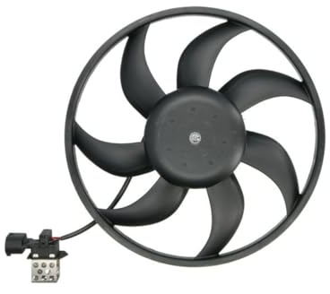 THERMOTEC D8X034TT Kühlerlüfter Lüfter Motorkühlung ohne Kühlerlüfterrahmen (Zarge) Kompatibel mit OPEL Corsa C Schrägheck X01 1341354 24421234